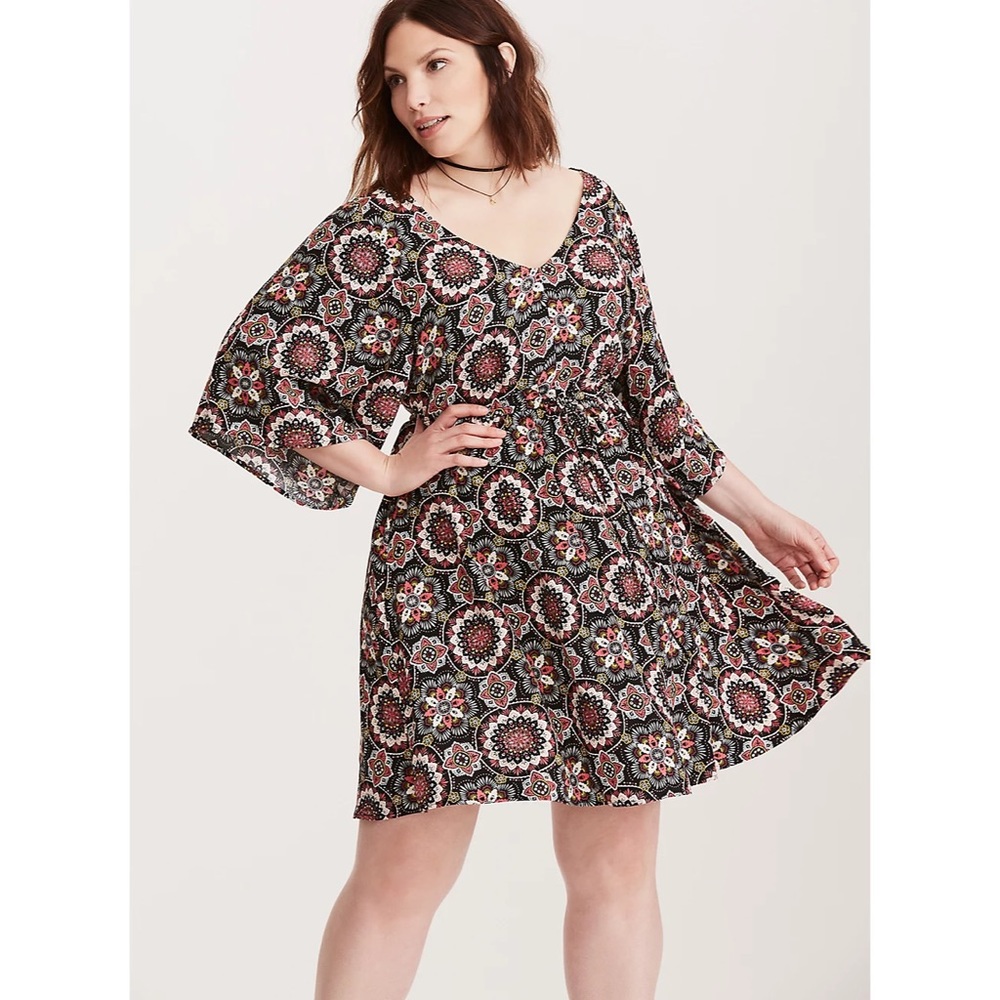 Medallion Print Dress